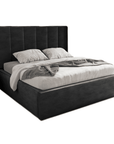 Polsterbett Stripe mit Bettkasten