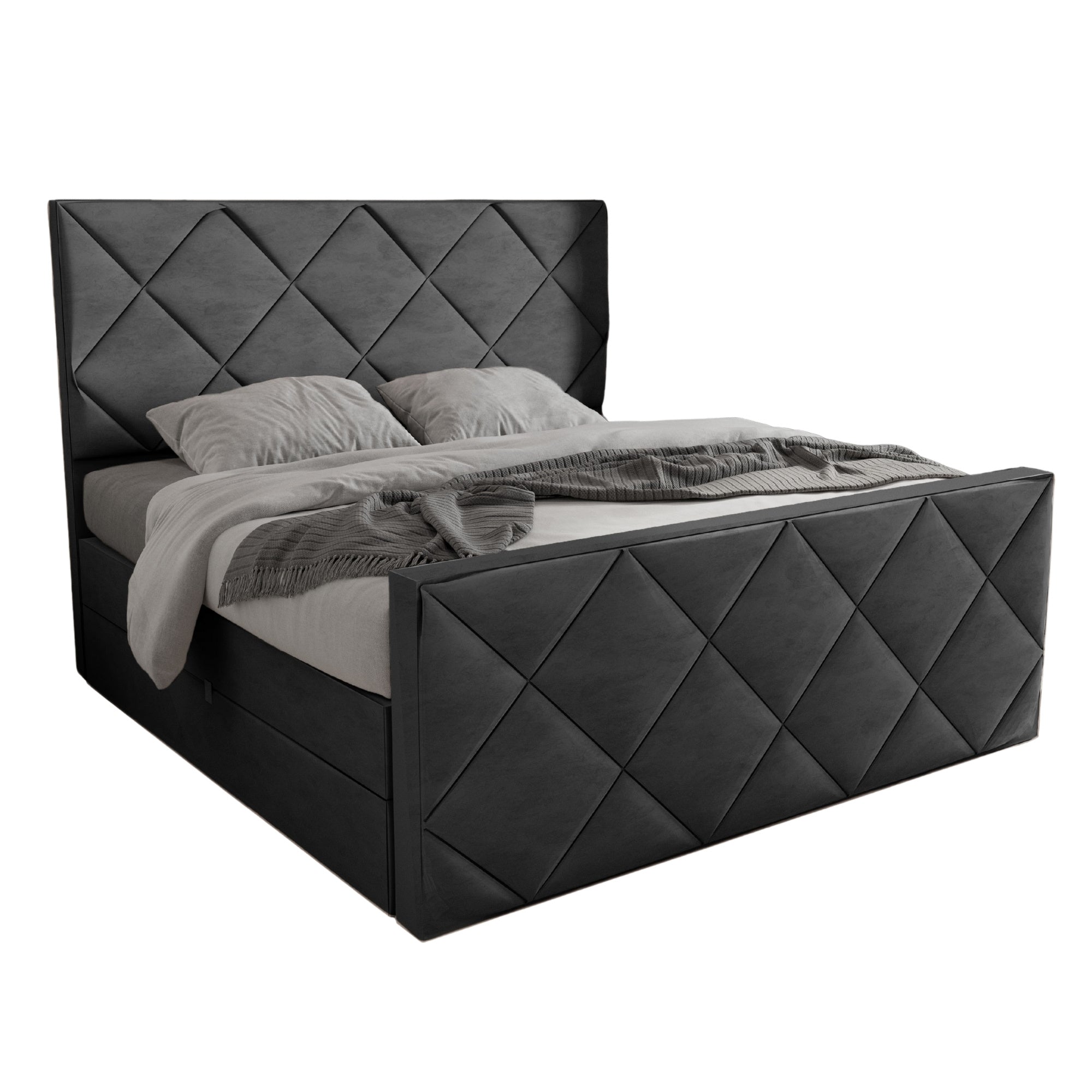 Boxspringbett Diamond FT mit Bettkasten