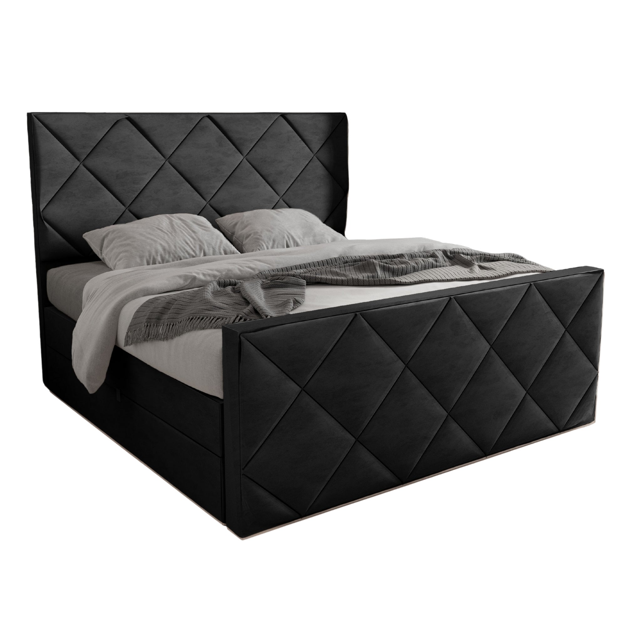 Boxspringbett Diamond FT mit Bettkasten