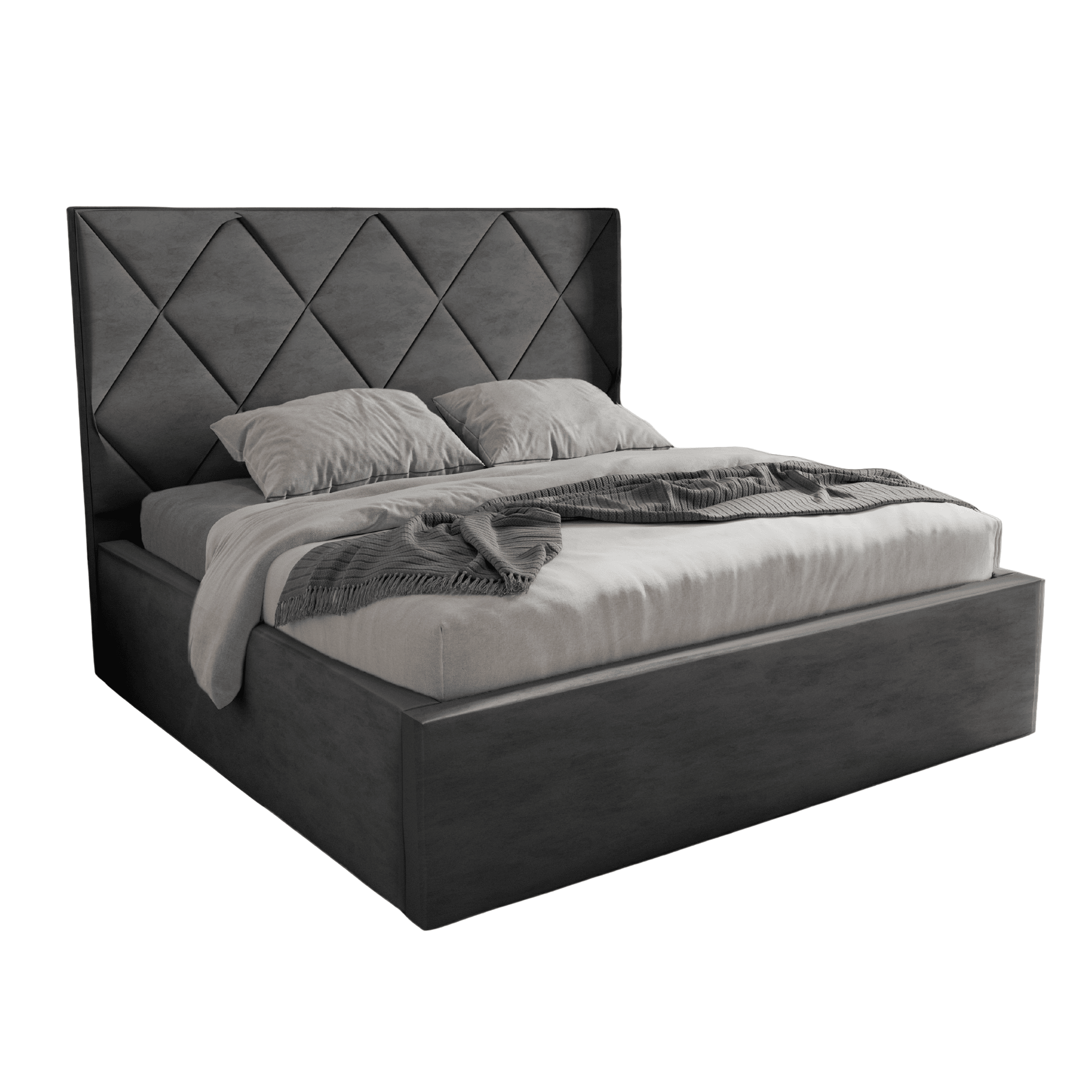 Polsterbett Diamond mit Bettkasten