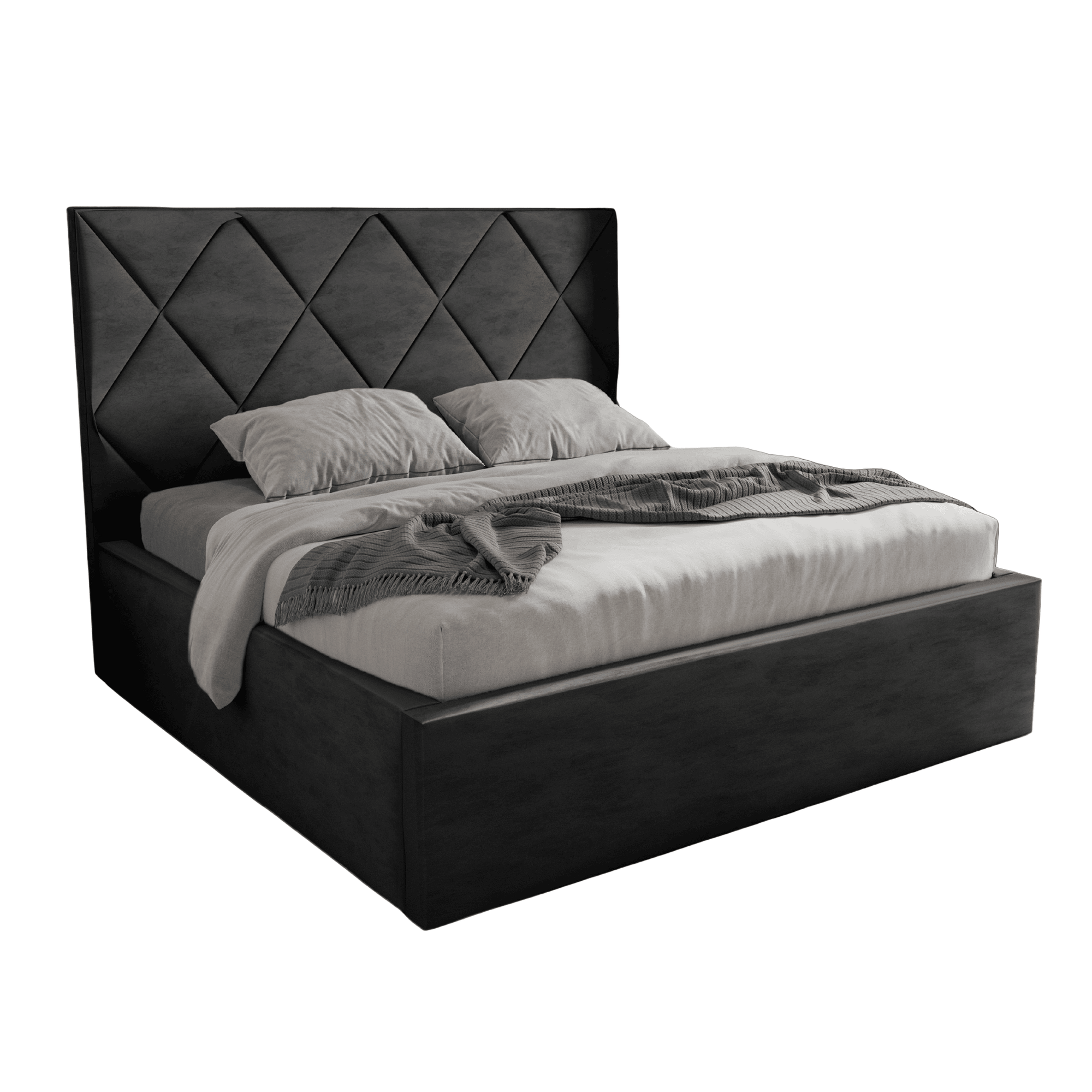 Polsterbett Diamond mit Bettkasten