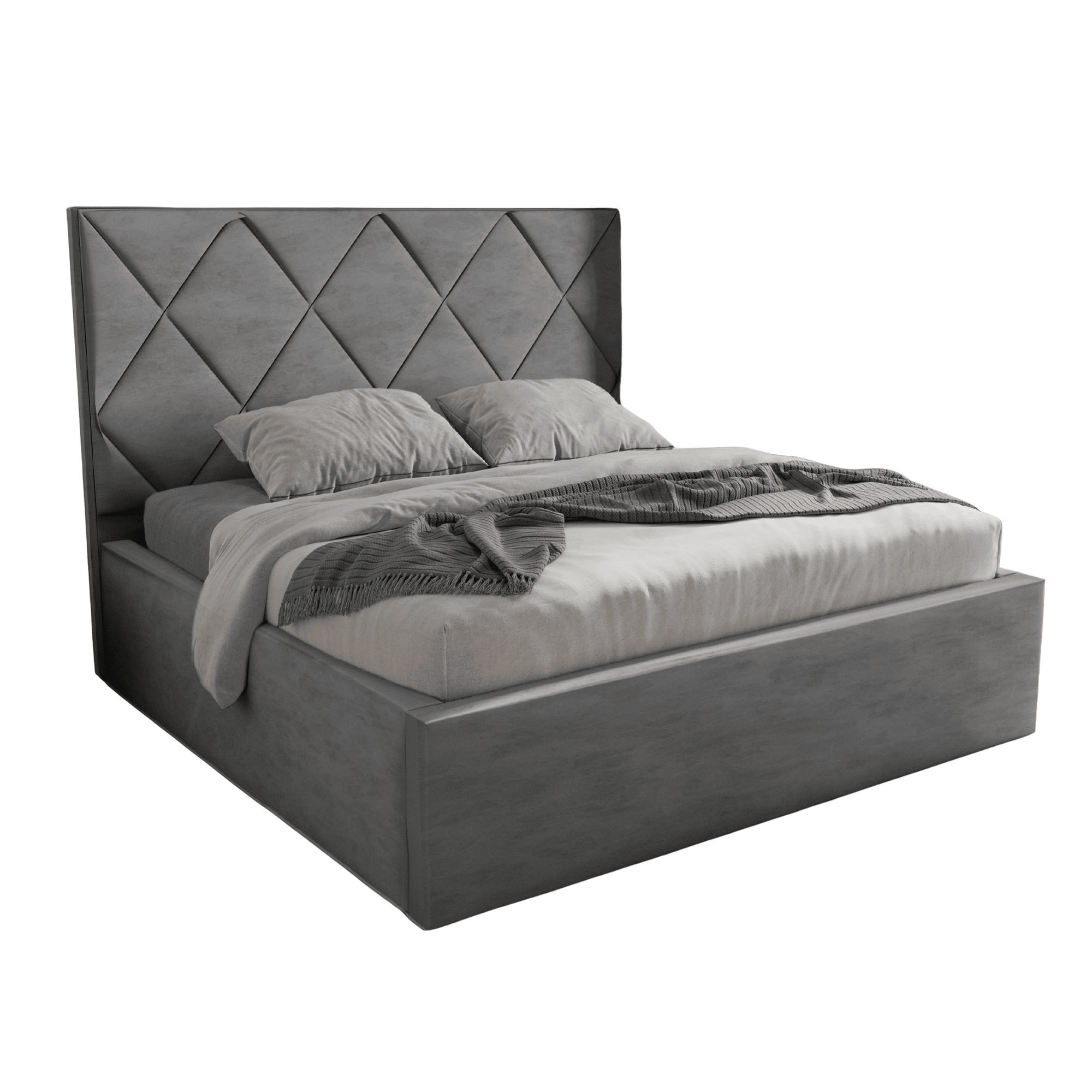 Polsterbett Diamond mit Bettkasten