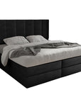 Boxspringbett Stripe mit Bettkasten