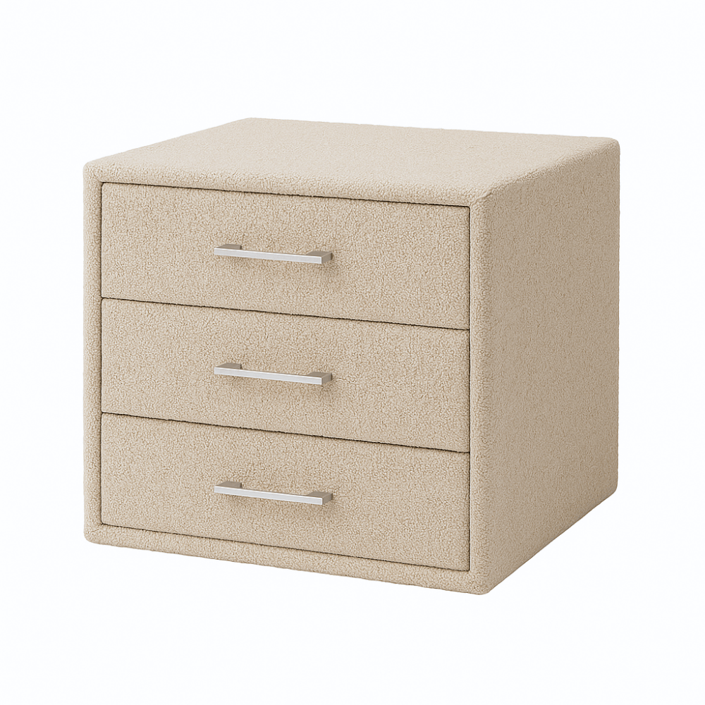 Nachtkommode mit 3 Schubladen