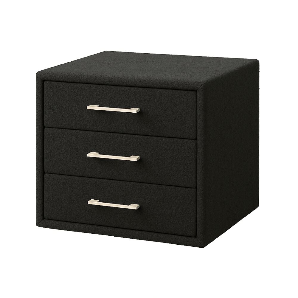 Nachtkommode mit 3 Schubladen