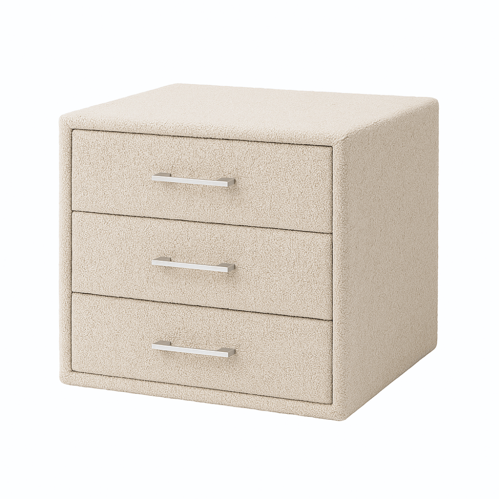 Nachtkommode mit 3 Schubladen