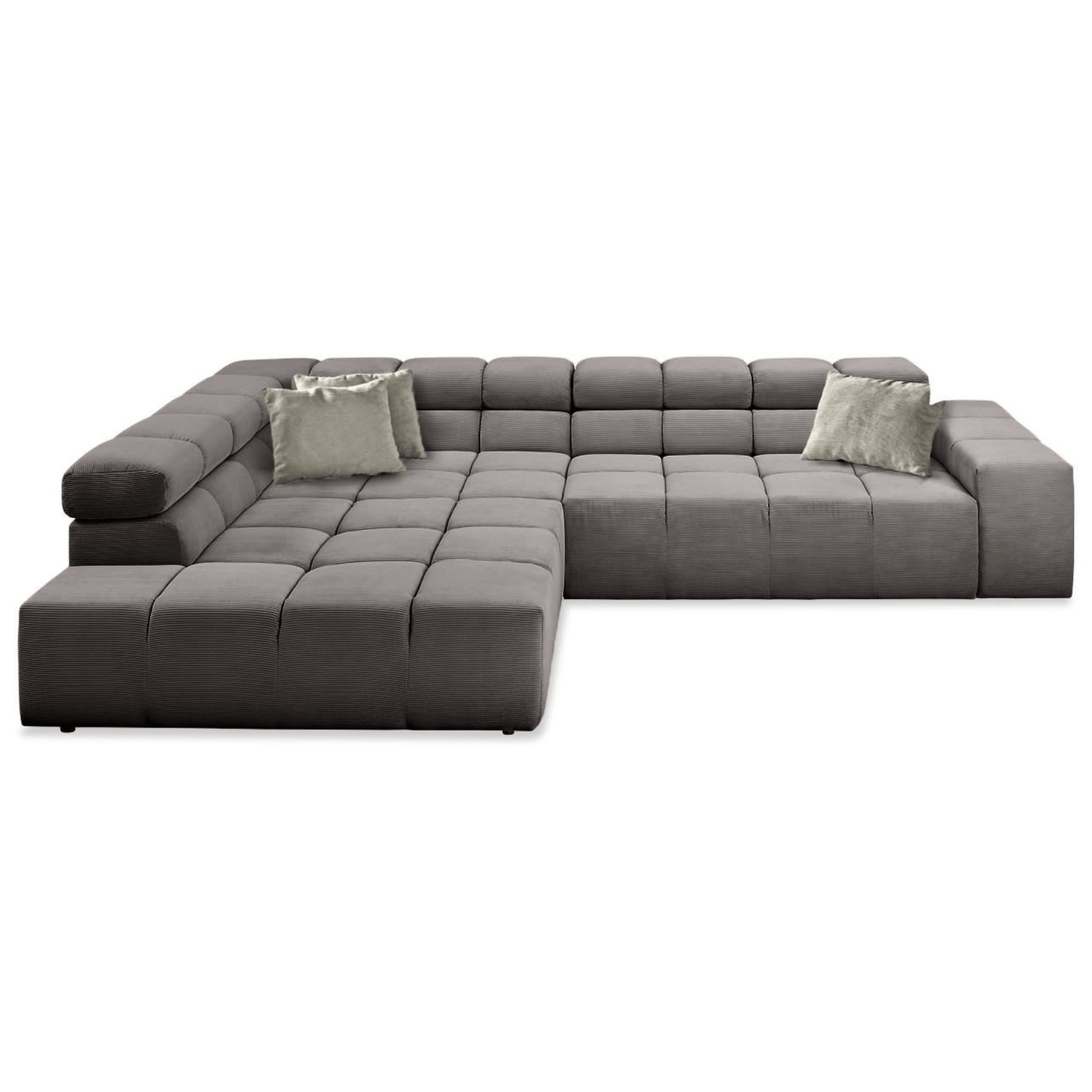 Ecksofa Oregon mit breiter Umbauecke