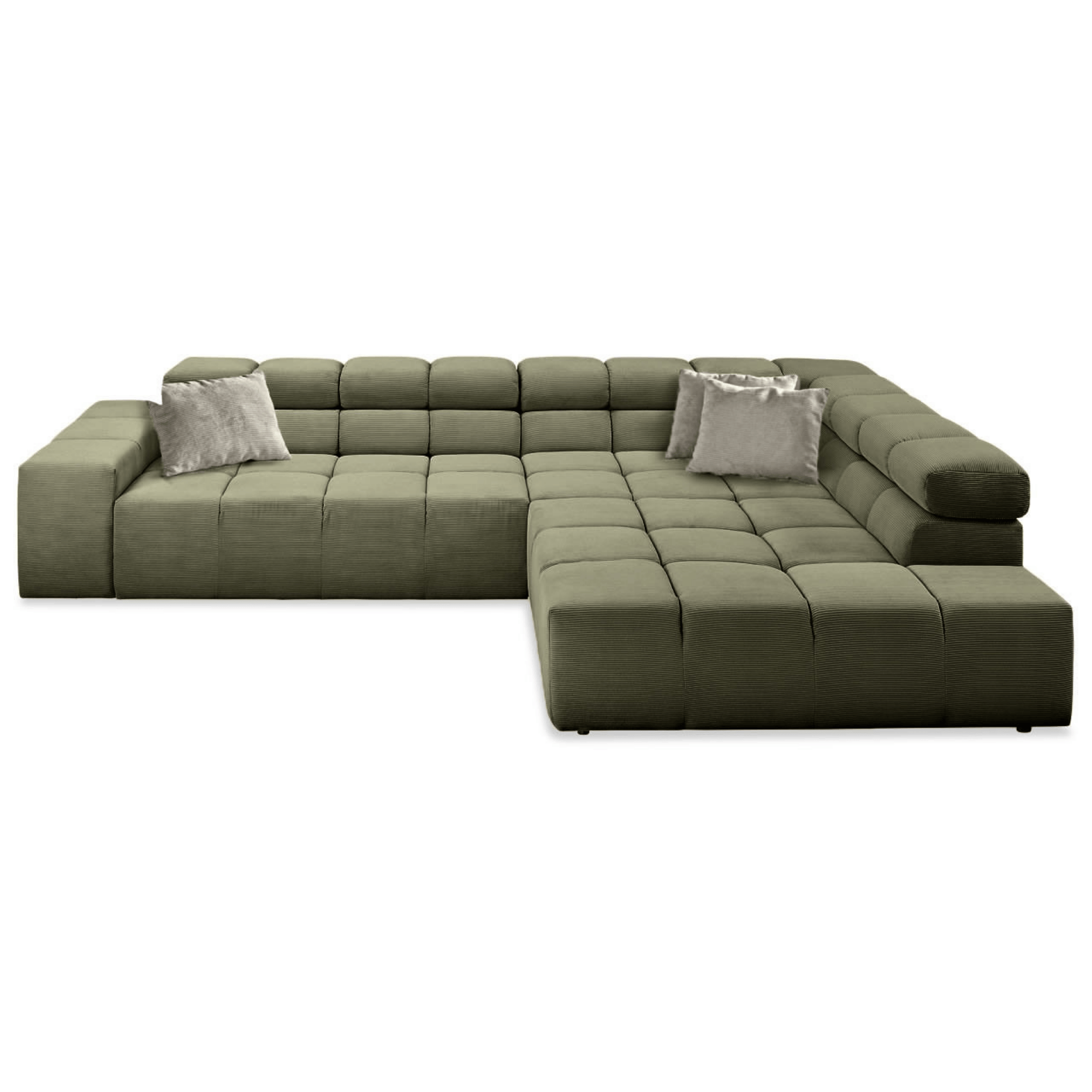 Ecksofa Oregon mit breiter Umbauecke