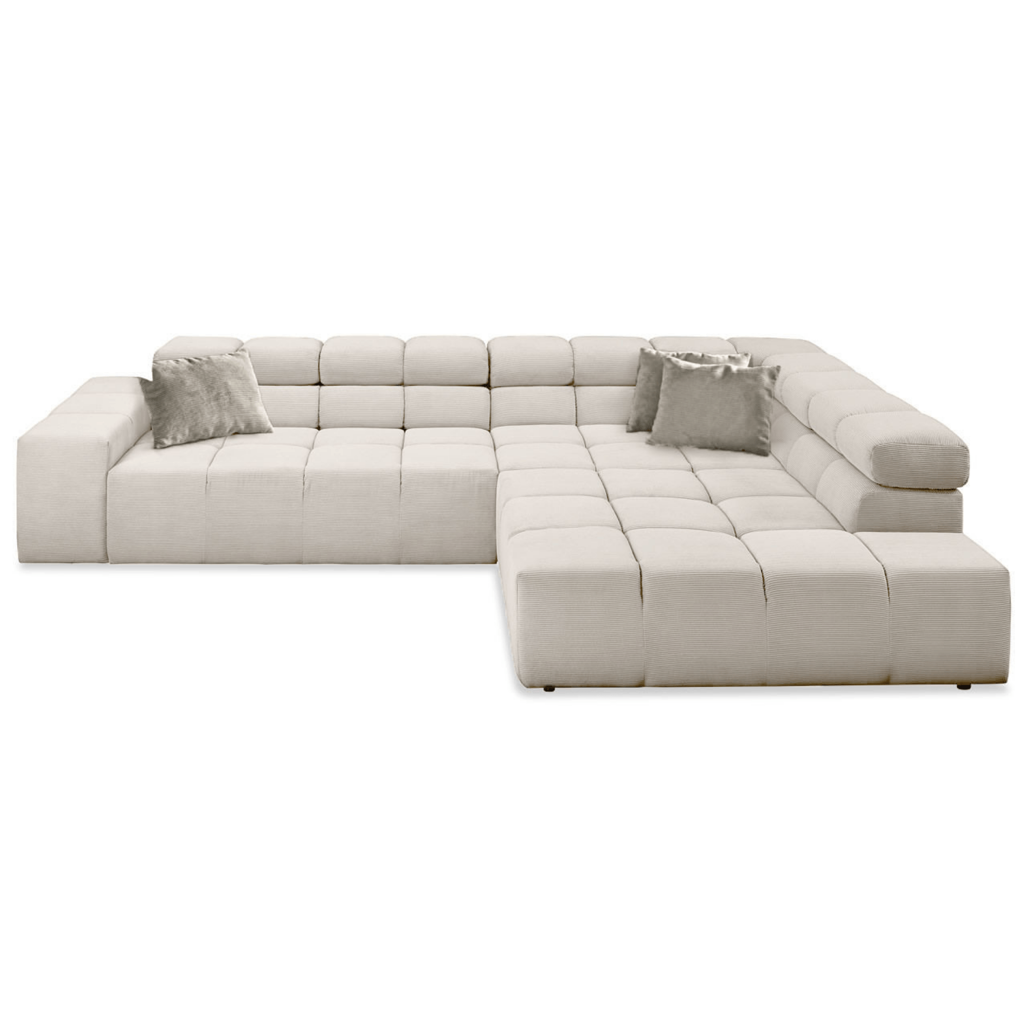 Ecksofa Oregon mit breiter Umbauecke