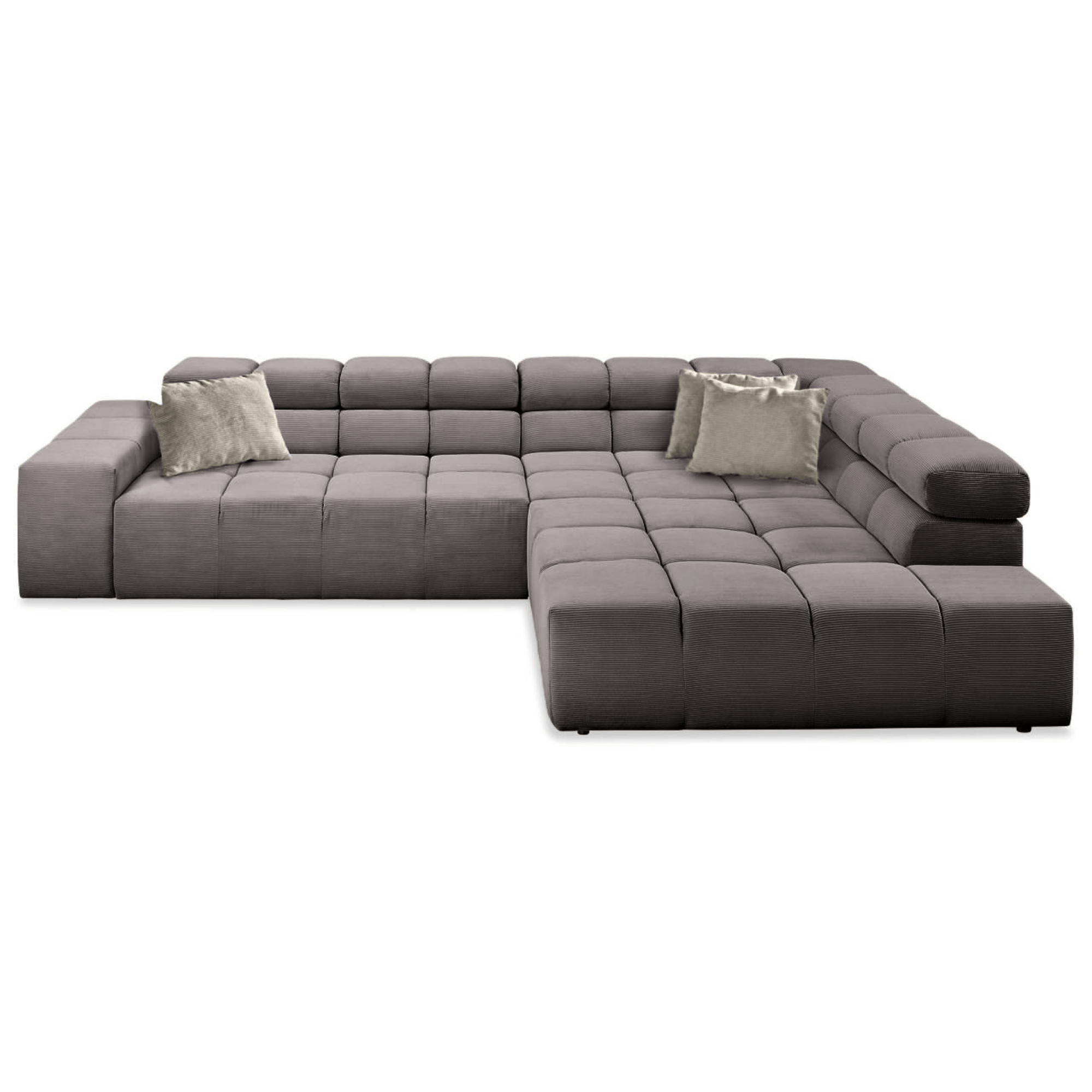 Ecksofa Oregon mit breiter Umbauecke